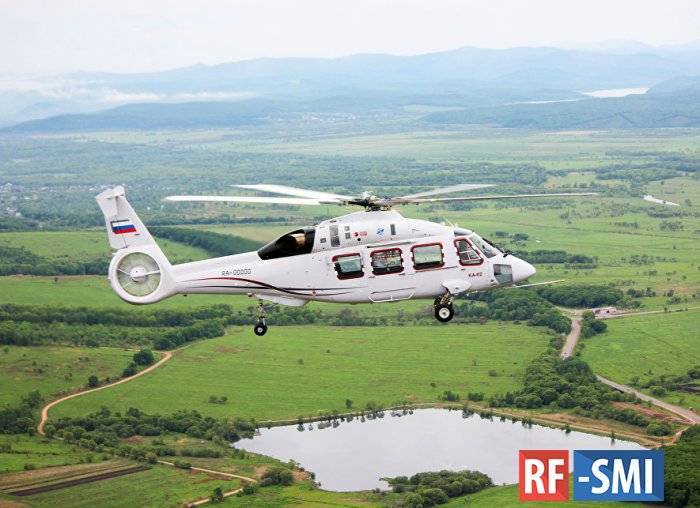 В Приморье начали строить опытную партию вертолетов Ка-62