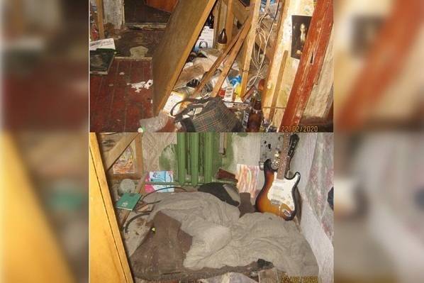 Вологодские власти пообещали помочь живущей в захламлённой квартире семье инвалидов