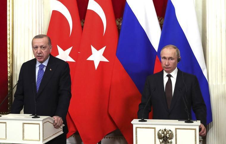 Владимир Путин - Реджеп Эрдоган - Эрдоган публично попросил Путина уговорить сирийцев не стрелять в Иблибе - news.ru - Москва - Анкара