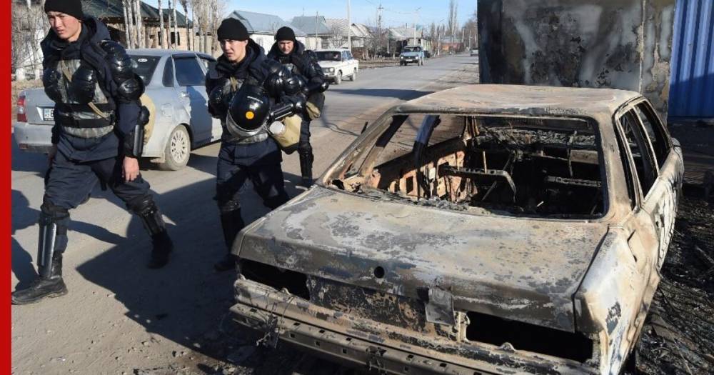 Казахстанская полиция задержала виновных после массовых беспорядков