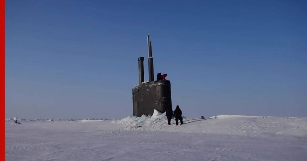 Военный эксперт прокомментировал всплытие американской подлодки во льдах