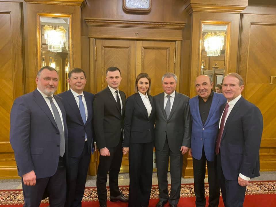 Депутаты Верховной рады посетили Государственную Думу РФ