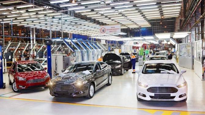Имущество трех заводов Ford в России выставлено на продажу