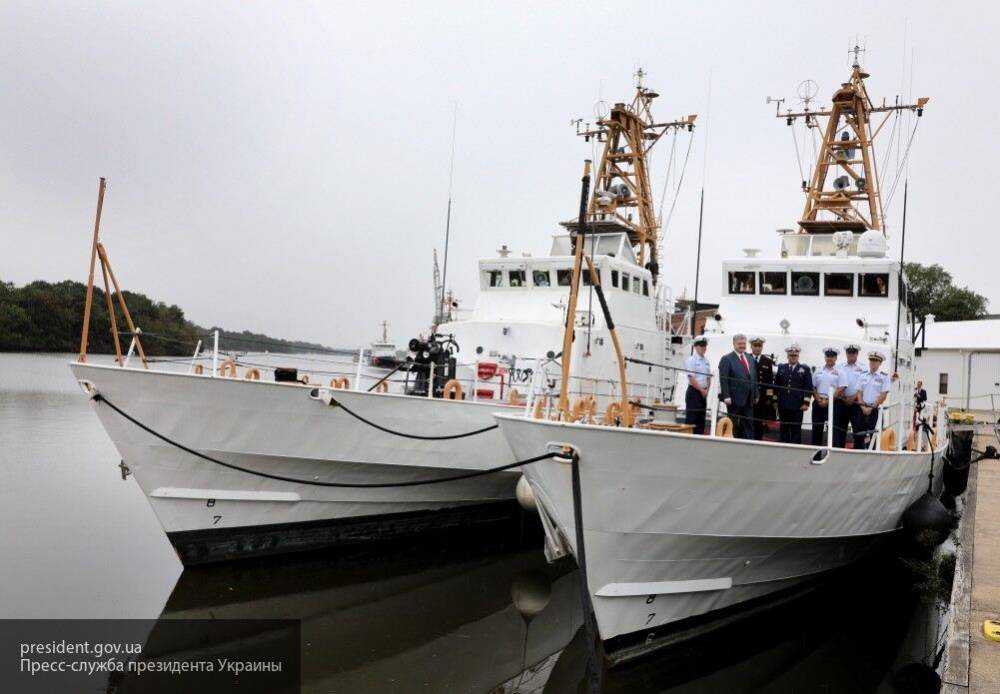 Украинские моряки вышли на списанных США катерах в Черное море