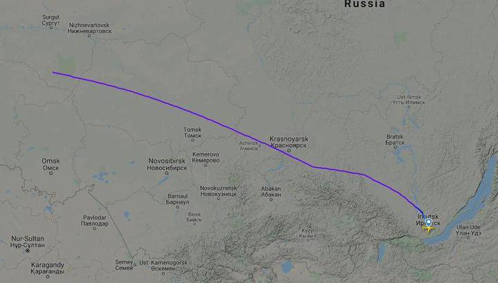 В Москве ждут посадки "заминированного" самолета "Аэрофлота"