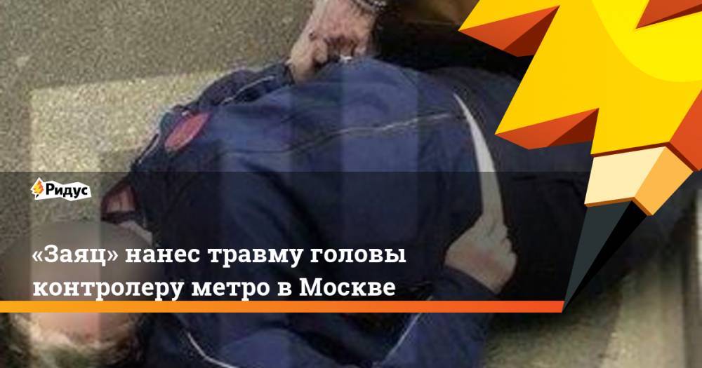 «Заяц» нанес травму головы контролеру метро в Москве