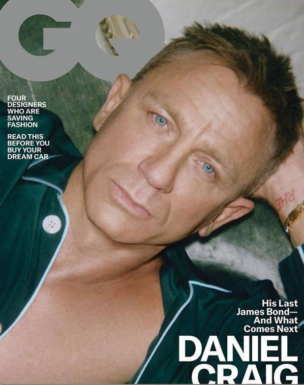«Джеймс Бонд» обнажил свой идеальный торс в фотосессии для GQ