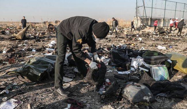 Иран согласился передать Украине «черные ящики» сбитого Boeing