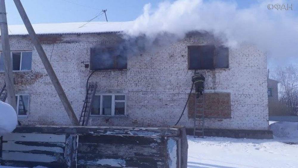 Тела трех человек обнаружены на пожаре в жилом доме в Башкирии