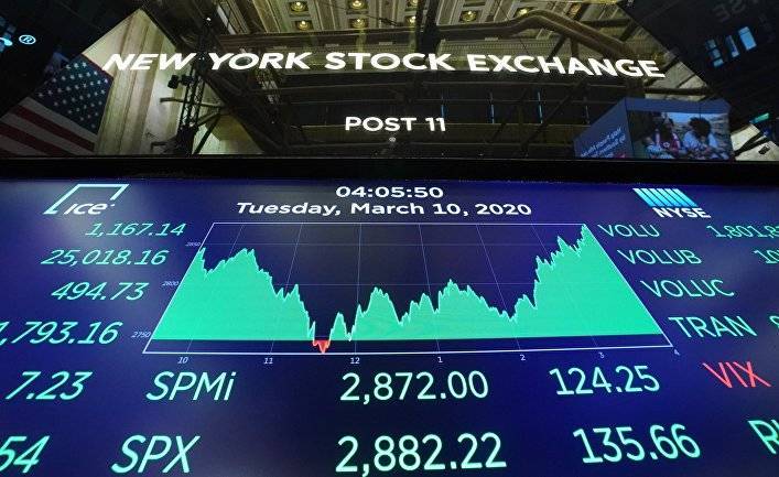 Financial Times (Великобритания): обвал фондовых рынков США побил рекорд с 1987 года