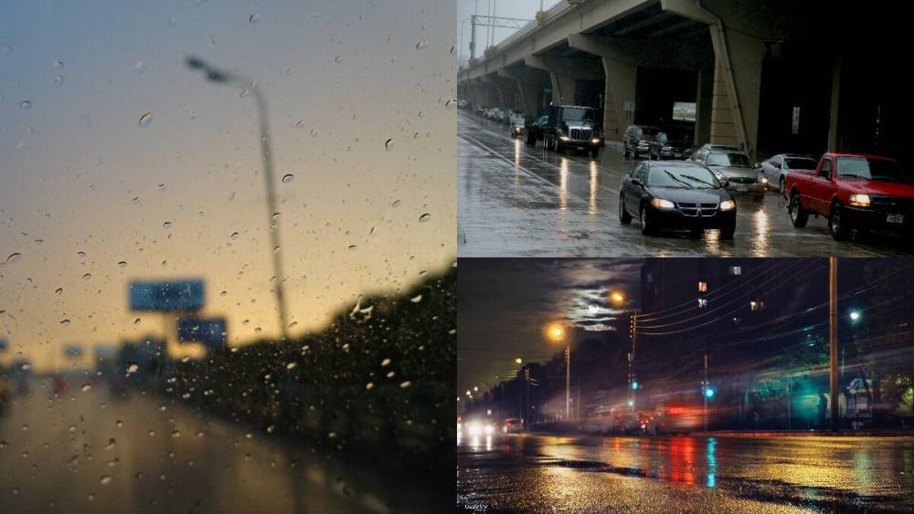 Автомобилистам напомнили, как водить машину в сезон весенних дождей