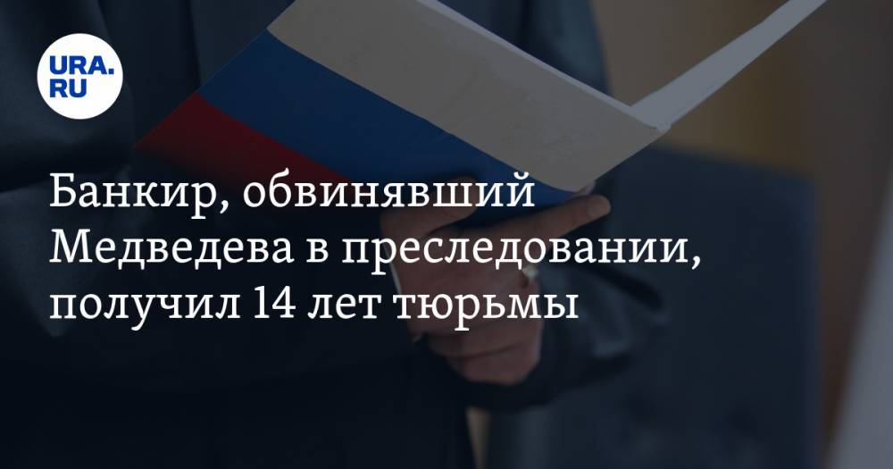 Банкир, обвинявший Медведева в преследовании, получил 14 лет тюрьмы