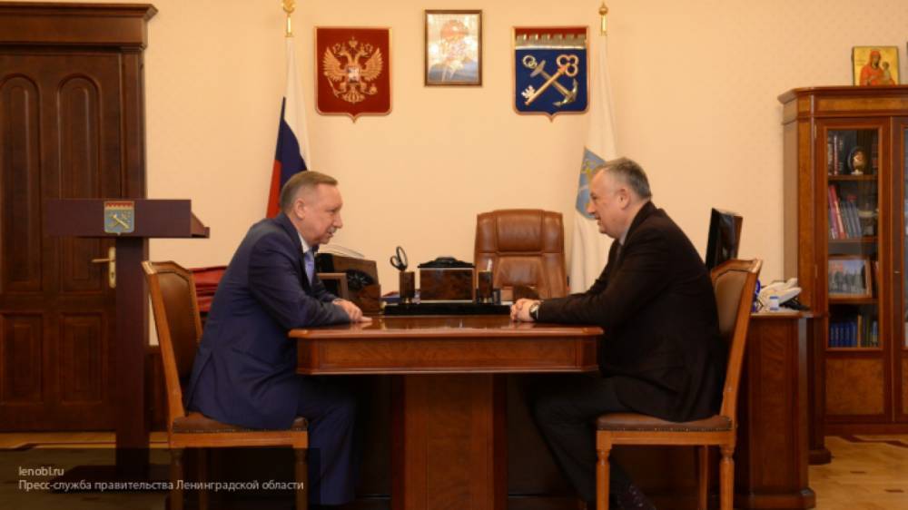 Беглов и Дрозденко обсудили интеграцию Петербурга и Ленобласти