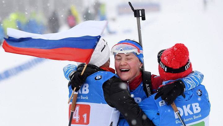 Российские биатлонистки завоевали максимальную квоту на следующий сезон Кубка мира