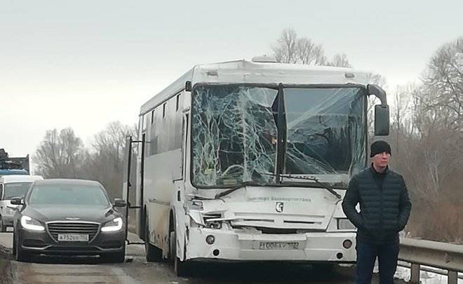 В Татарстане попал в аварию автобус из Башкирии