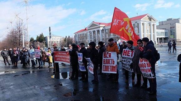 В Кургане на митинг против «обнуления» сроков Путина пришло 70 человек