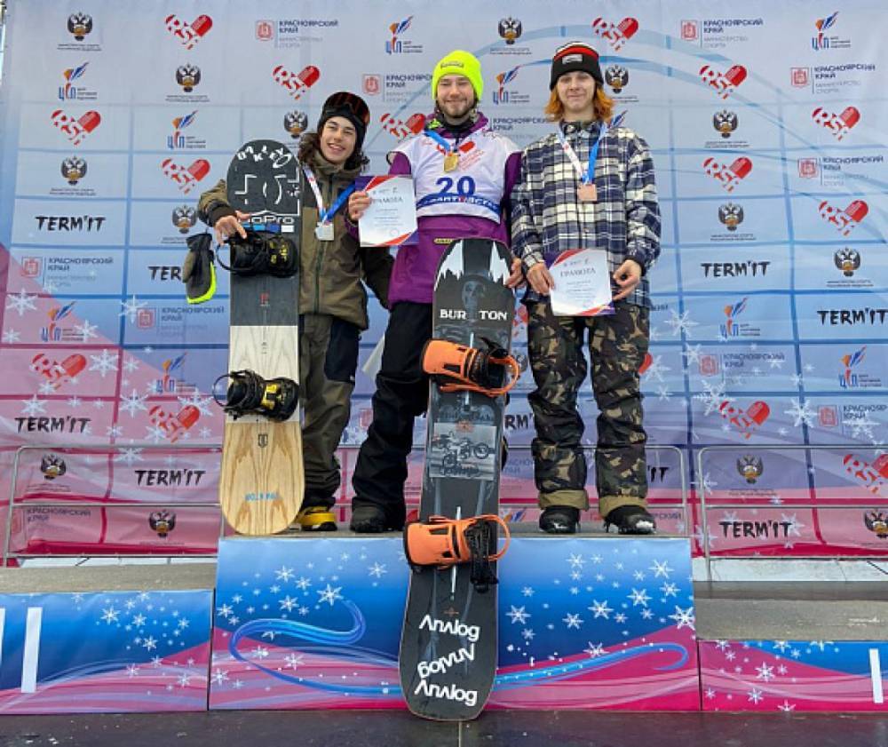 Заполярные сноубордисты стали финалистами чемпионата России