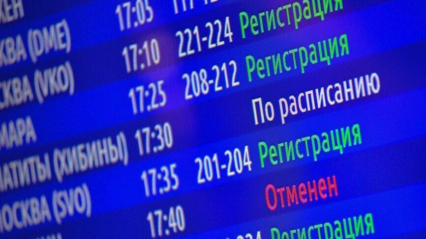 Более 60 рейсов отменены или задержаны в аэропортах Москвы