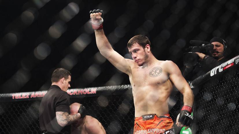 Украинец Крылов одержал победу над бразильцем Уокером на турнире UFC Fight Night 170