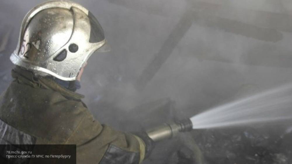 Мужчина пострадал при пожаре в Рязанской области