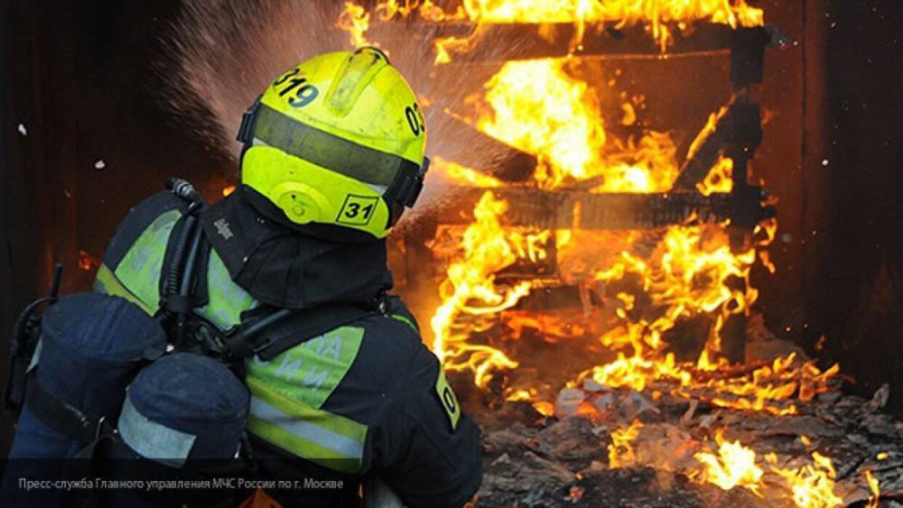 Житель Рязанской области пострадал в сгоревшем дотла доме
