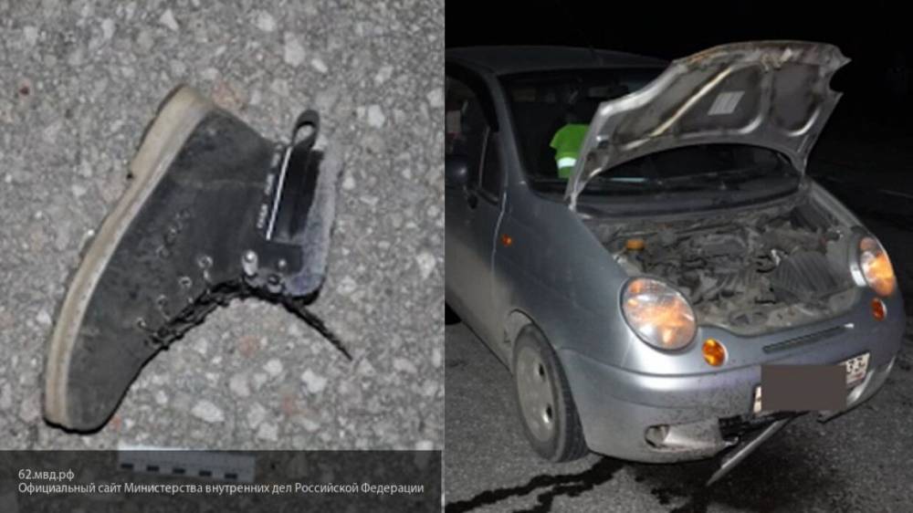 Два автомобиля в Рязанской области сбили женщину насмерть