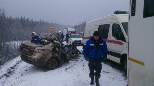 В Свердловской области три человека погибли в ДТП: автомобилист пошел на обгон, не учтя погодных условий