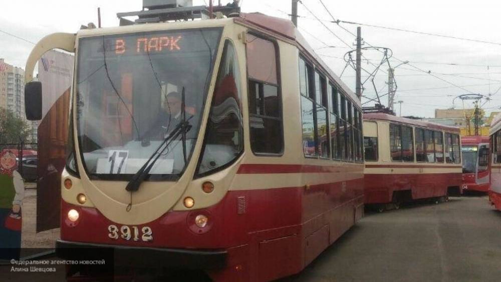 Нетрезвая петербурженка угодила под колеса трамвая