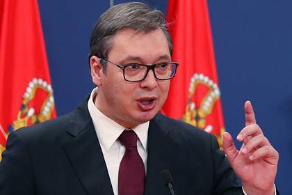 Президент Сербии заявил об отсутствии европейской солидарности