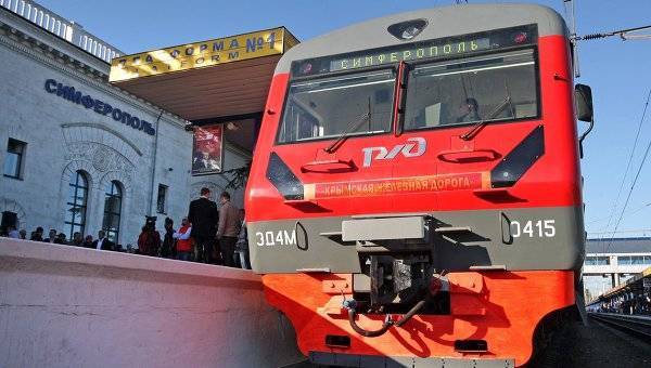 В апреле в Крыму запустят экспресс-поезд Севастополь – Евпатория