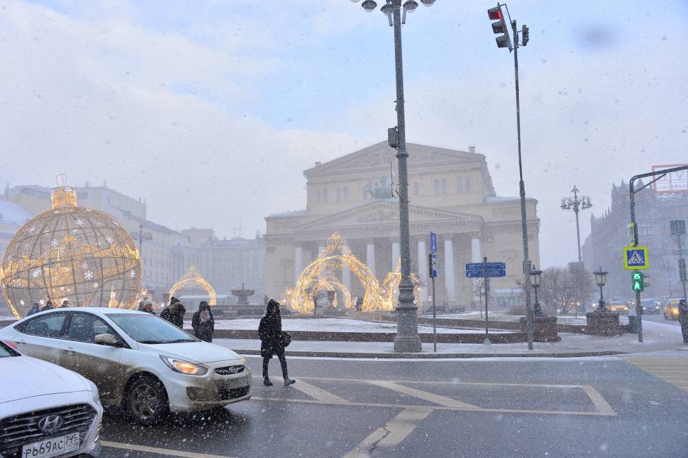 Синоптик: Снег в Москве может растаять к середине недели