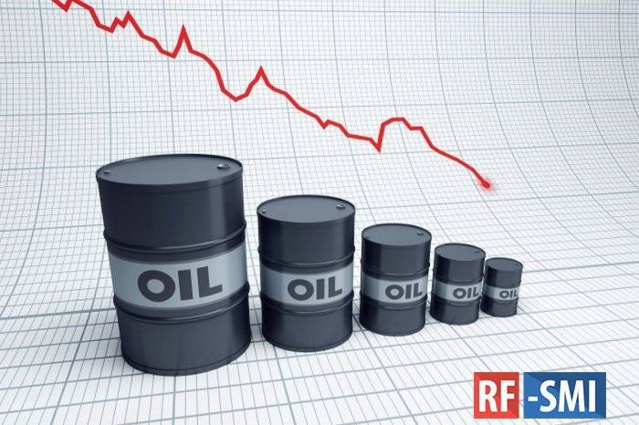 Цена нефти марки Brent рухнула до $30,64 за баррель