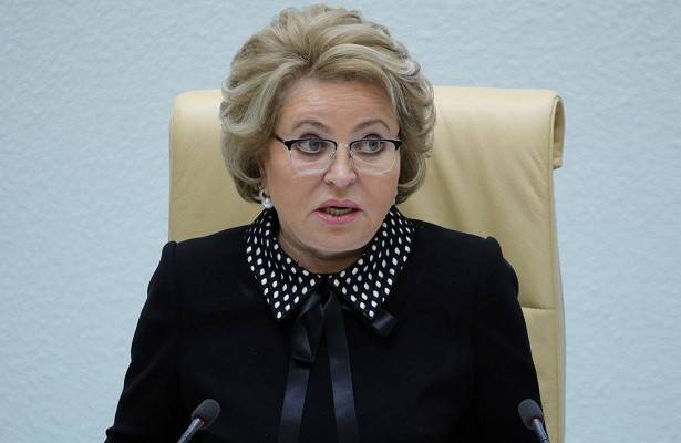 Матвиенко призвала россиян не поддаваться панике из-за коронавируса и не скупать продукты