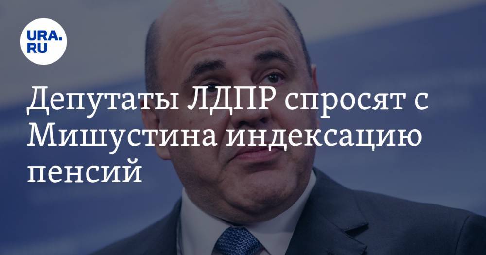 Депутаты ЛДПР спросят с Мишустина индексацию пенсий