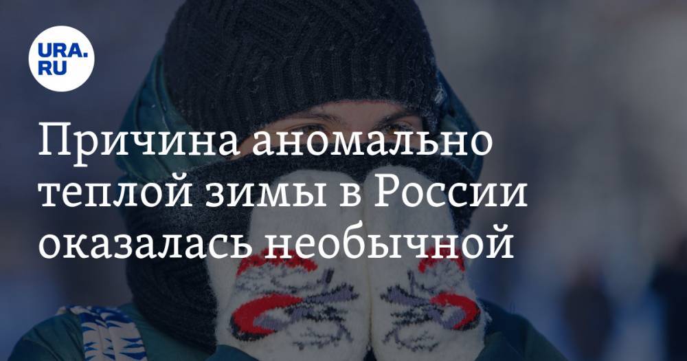 Причина аномально теплой зимы в России оказалась необычной