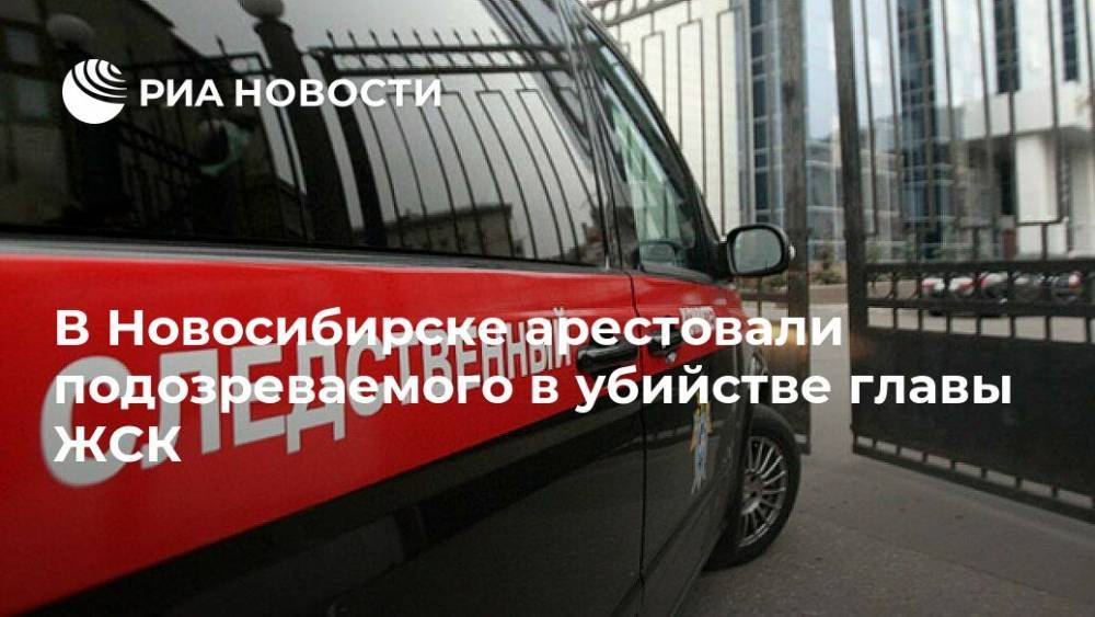 В Новосибирске арестовали подозреваемого в убийстве главы ЖСК