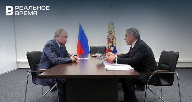 Минниханов выступит на совещании кабмина РФ с участием Путина