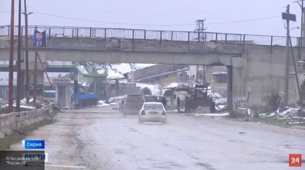 Сирийские военные планируют в ближайшее время восстановить движение по трассе М5