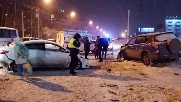 В Сургуте пьяный водитель сбил 20-летнюю девушку на пешеходке
