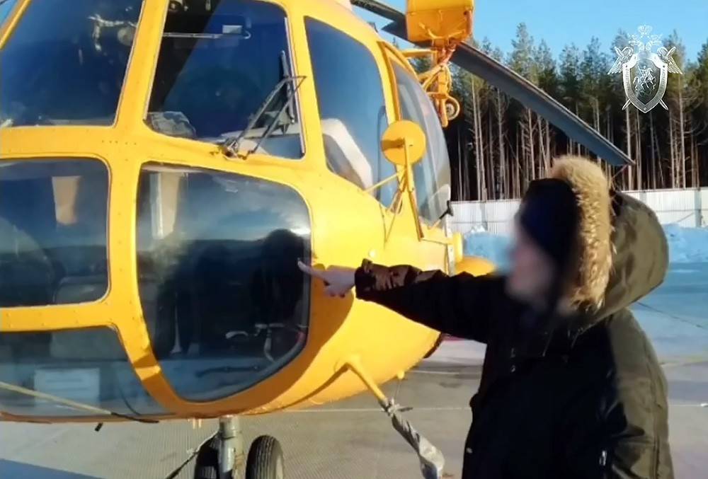Вертолет Ми-8 попал под обстрел в Коми (видео)