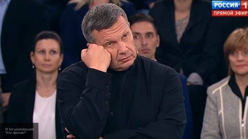Эксперты устроили на шоу у Соловьева скандал из-за медицинских масок