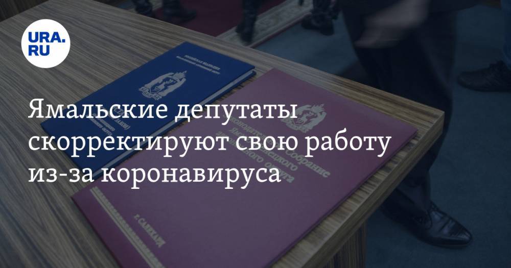 Ямальские депутаты скорректируют свою работу из-за коронавируса