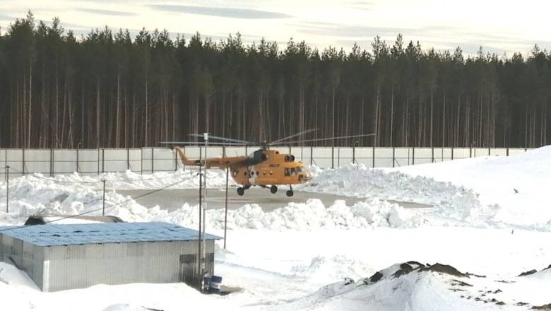 В Коми обстреляли вертолет, доставлявший в Шиес топливо