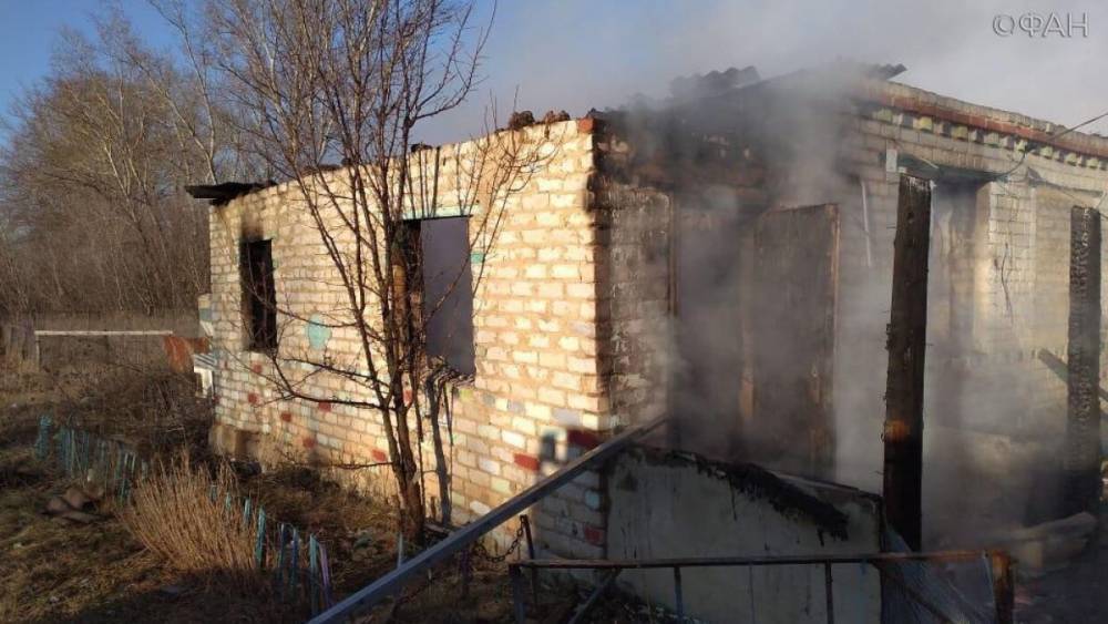 Три человека сгорели в частном доме в Липецкой области