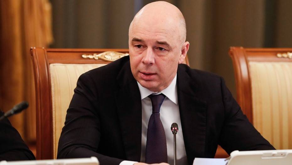 Силуанов прогнозирует дефицит бюджета в 2020 году