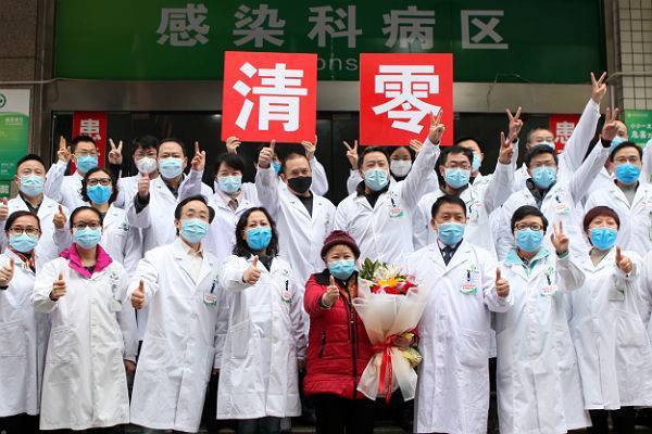 В КНР впервые никто не заболел COVID-19