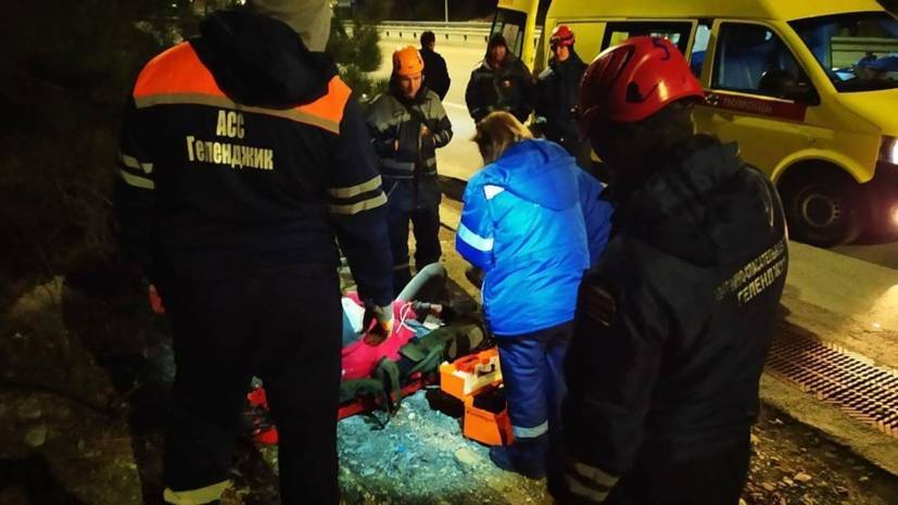 Турист из Белоруссии пострадал при падении с Маркотхского хребта в Геленджике
