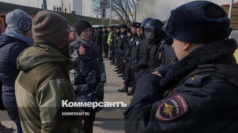 В Москве при поддержке полиции началось строительство Юго-Восточной хорды