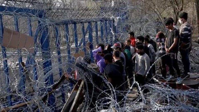 Полиция Греции разогнала газом нелегальных мигрантов на границе с Турцией