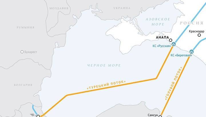 Венгрия заинтересована в поставках российского газа по газопроводу "Турецкий поток"